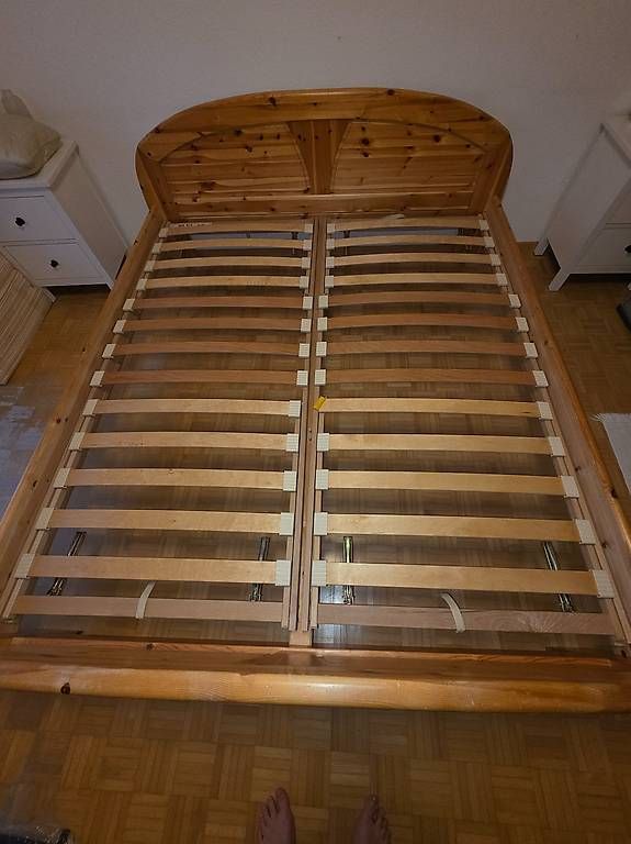 Betten: LETTO MATRIMONIALE IN LEGNO  – Gebraucht aus GIORNICO von fra_vz9k 2