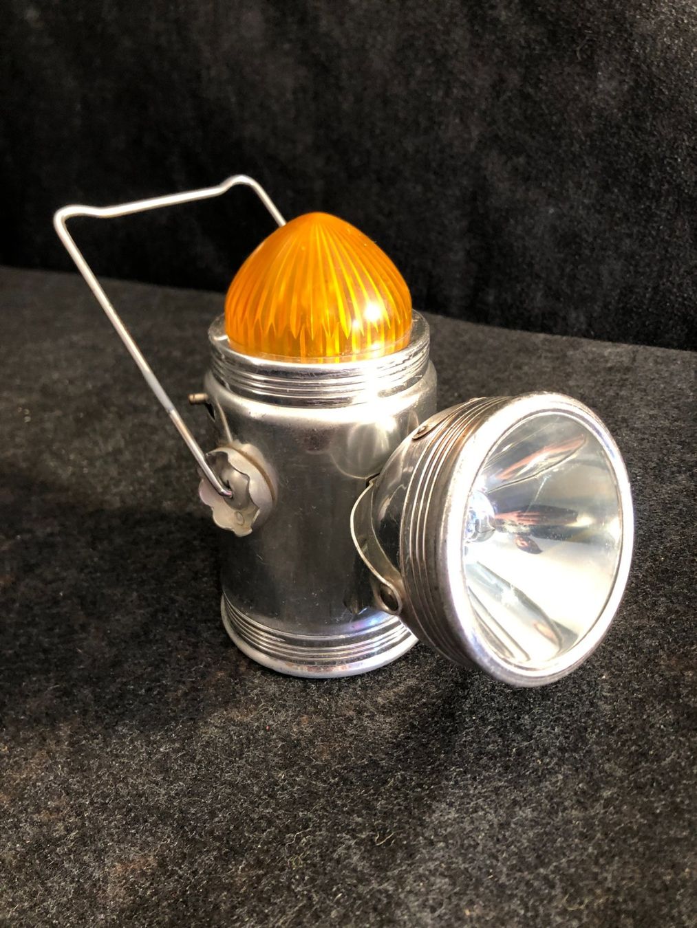 Lampen: Lanterne de poche vintage. MEYER. – Gebraucht aus Saignelégier von Dubois_Vintage