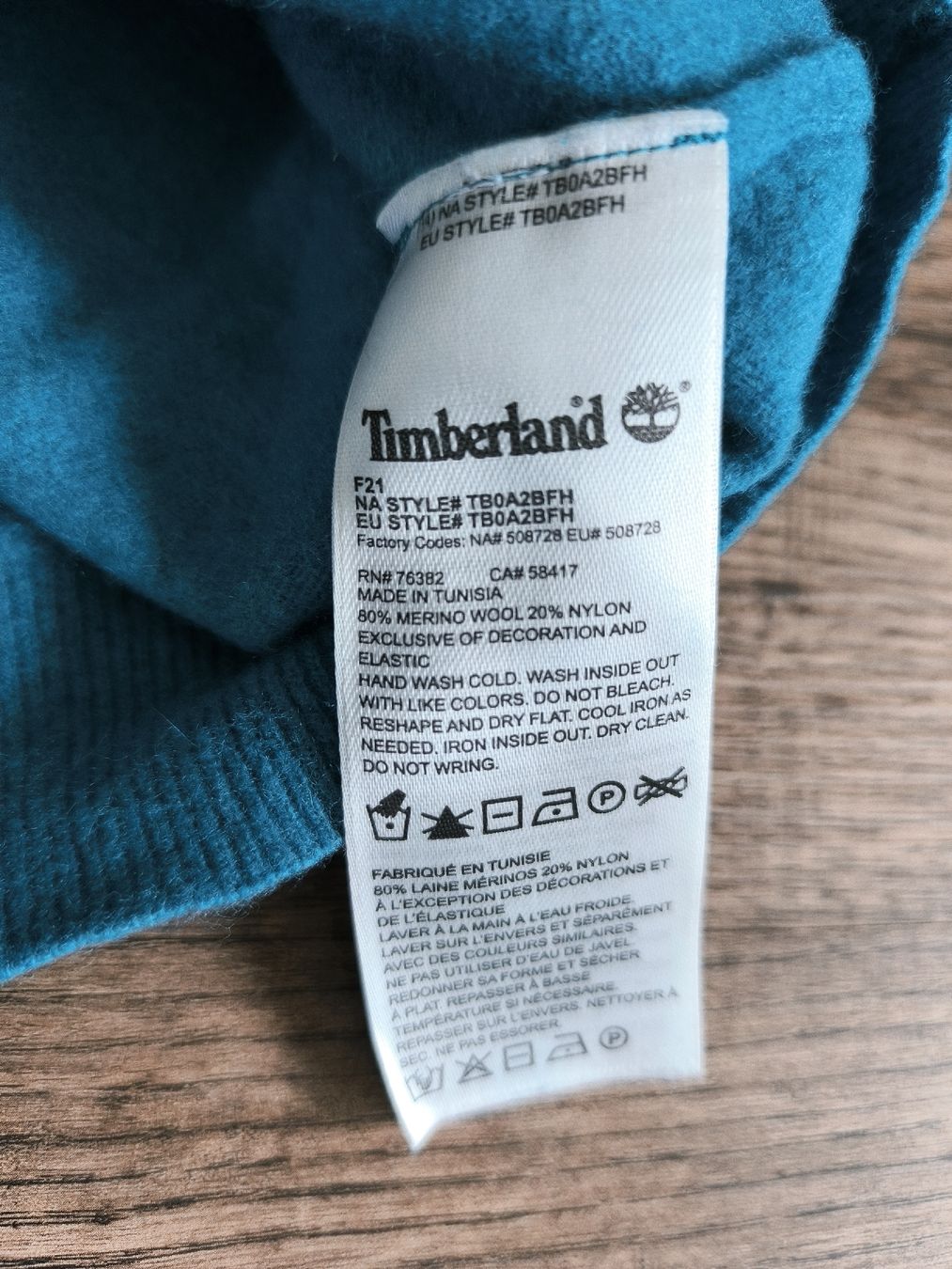 Pulls & Sweat-shirts: Pullover Merino Timberland Gr. S – D'occasion à Frauenkappelen par Nickyta89 2