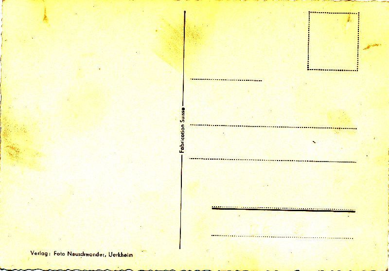 Cartoline postali: Gwatt - Neubau der Heimstätte c1965 – Usato da Emmenbrücke venduto da teestube 1