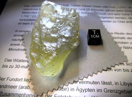 43,2 g Libysches Wüstenglas LDG / Meteorit