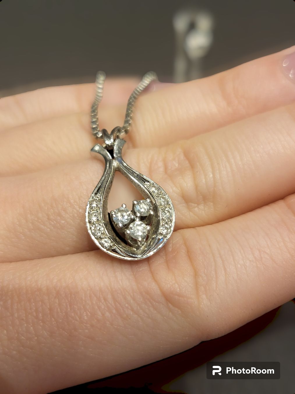 Catenine: Traumhaftes Collier mit 11 Brillanten – Nuovo (secondo la descrizione) da Unterägeri venduto da Altgoldschmuck 4
