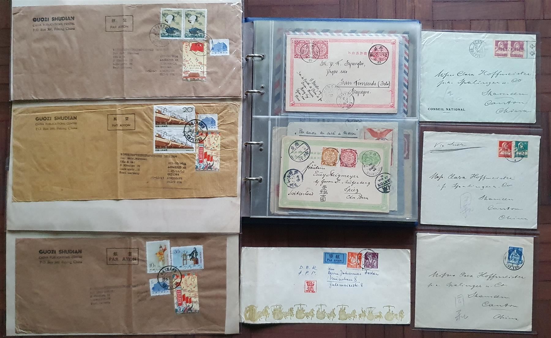 Alle Briefmarken: Lot Briefe und Belege China – Gebraucht aus Kreuzlingen von Rschweiz1