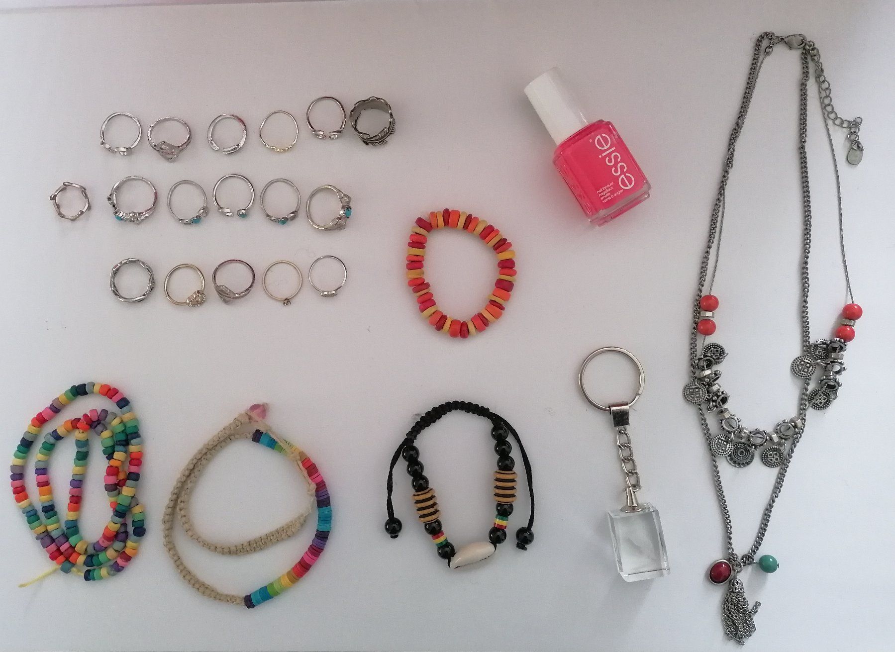 Altri gioielli: Modeschmuck-Set: Ringe, Ketten, Armbänder – Usato da Gerolfingen venduto da oceanblue