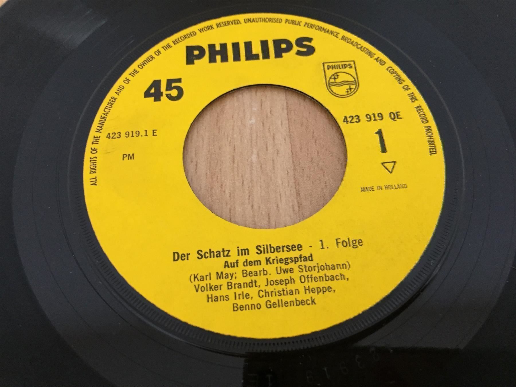 Dischi in vinile: K.May  Der Schatz im Silbersee 6 SP – Usato da Cormagens venduto da Bonsai111 3
