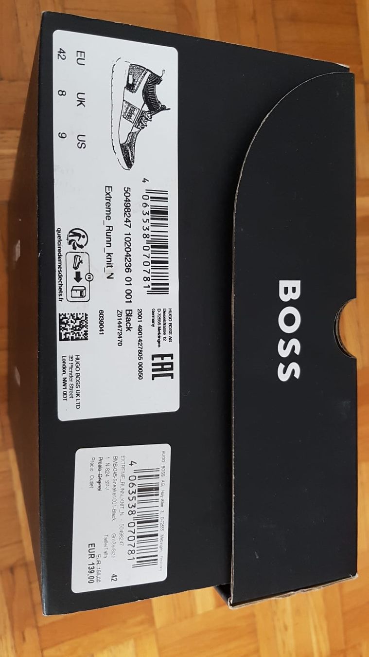 Hugo Boss Scarpe da uomo: Sneaker Hugo Boss Extreme Runn  N,Gr.42 – Nuovo e nell'imballaggio originale da Zürich venduto da ata_c8nh 9