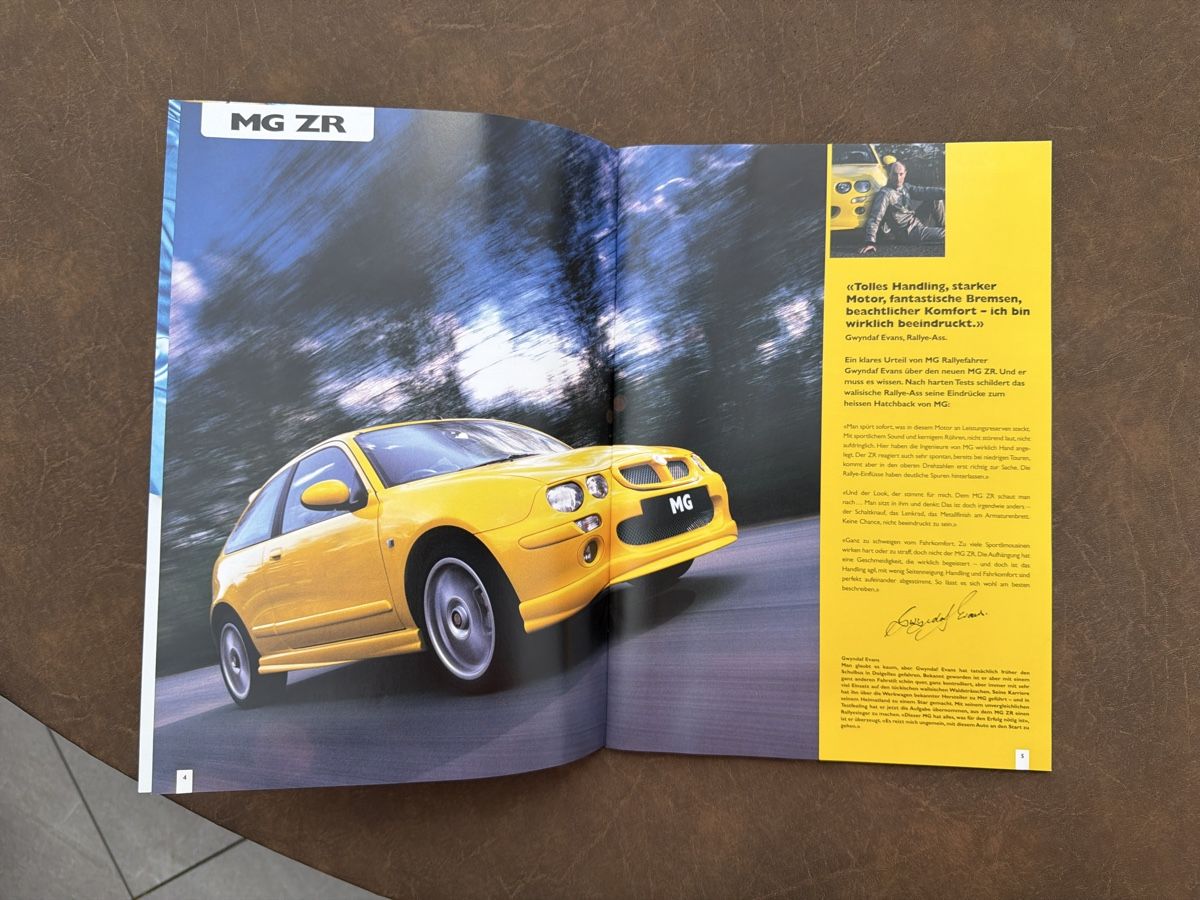 MG Documenti: MG Prospekt / Preisliste rar – Usato da Wolfwil venduto da Rolex1 1