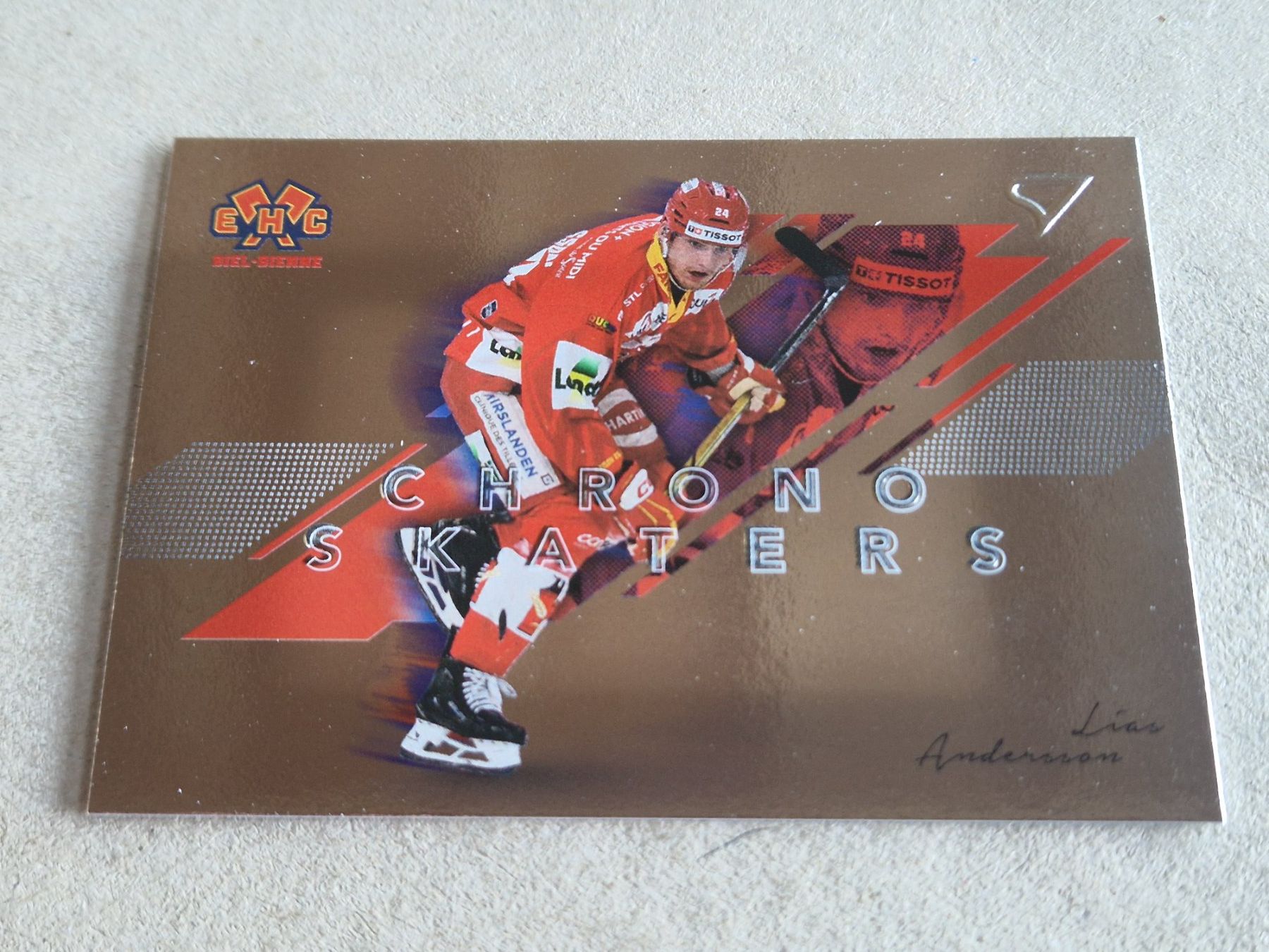 Sportzoo Carte collezionabili: Sportzoo Dhrono Skaters   Andersson    Bienne – Usato da Bouveret venduto da hckoala