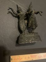 Tänzer-Figur aus Thailand, Bronze, Antik-Look, Sammler 57