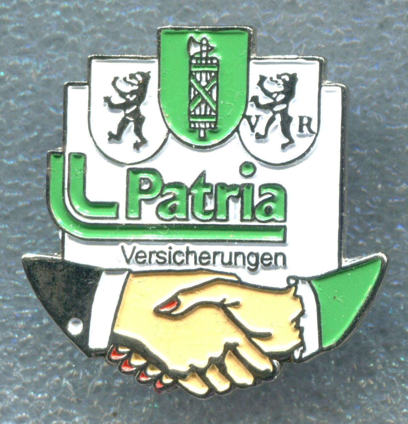 Placchette & Badge: Patria  Versicherung – Usato da Winterthur venduto da Sammleroase