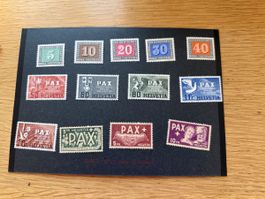 1945 Pax Satz Postfrisch 