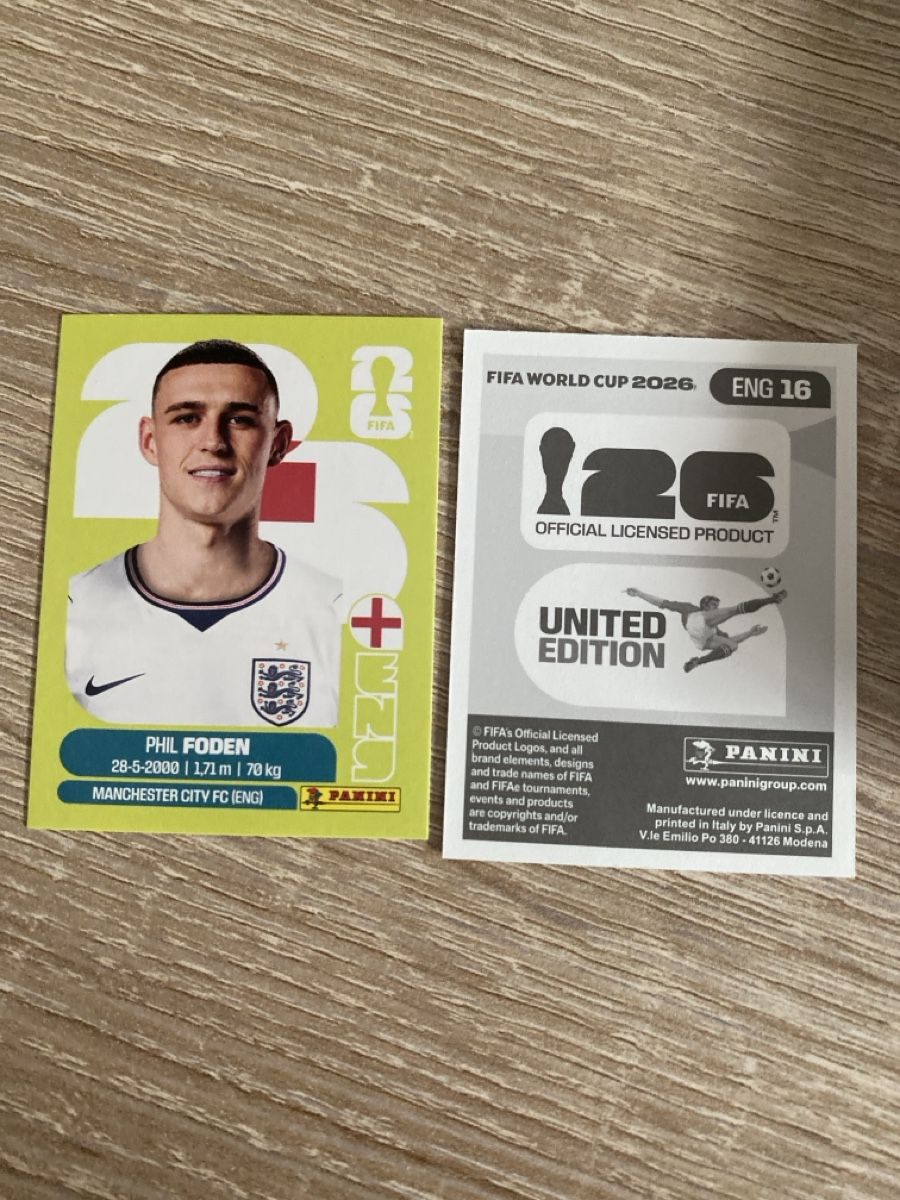 Panini Carte collezionabili: Panini ENG 16 – Nuovo e nell'imballaggio originale da Gränichen venduto da lia_1997_