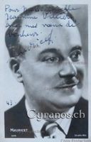Mauricet (1888-1968) Schauspieler - Autogramm