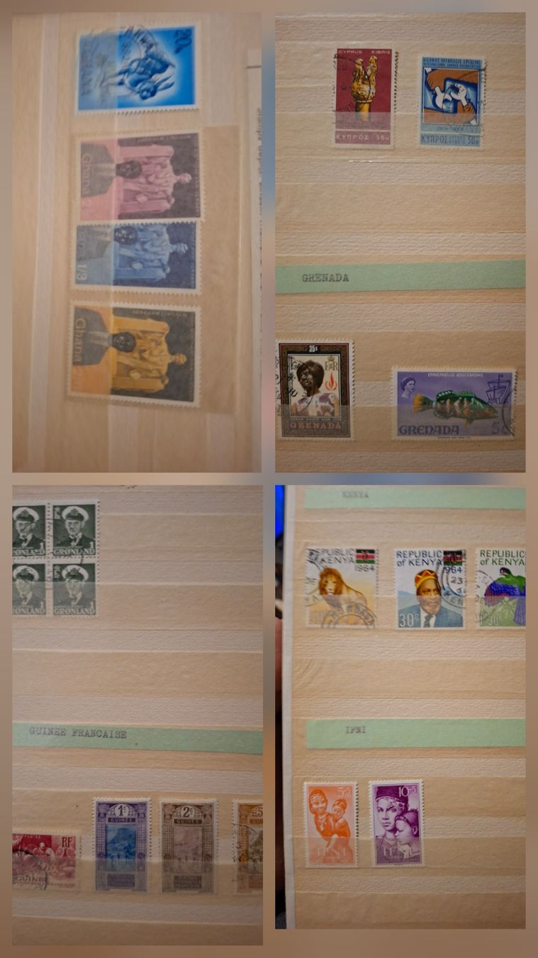 Alle Briefmarken: Diverse Marken Ausland diverse – Gebraucht aus Balgach von SIMEON27 4