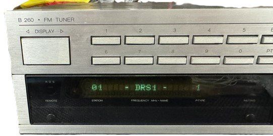 Radio: Revox B 260 FM Tuner – Usato da Suhr venduto da Audiobruno 1