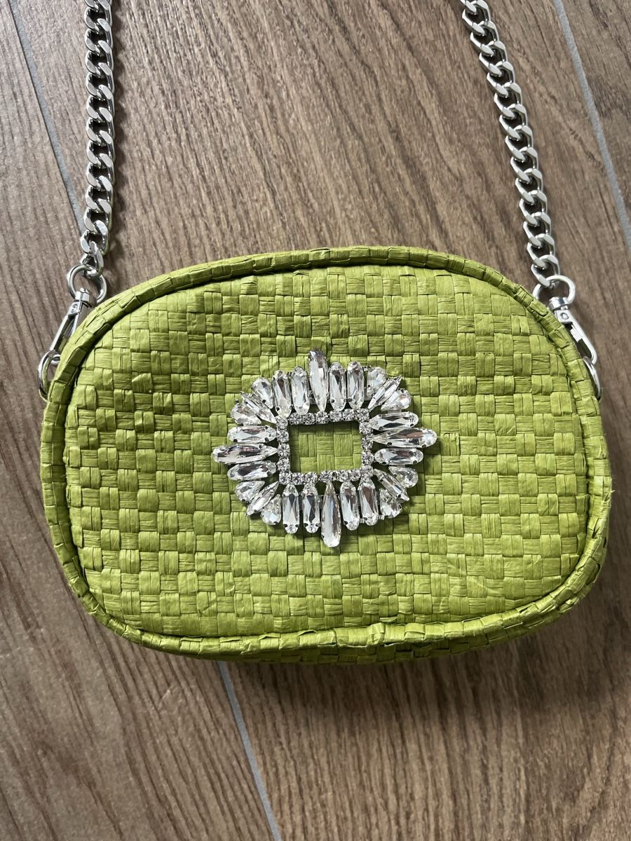 Zara Borse da donna: Sac Zara vert – Nuovo (secondo la descrizione) da Hauterive NE venduto da Lipal 2