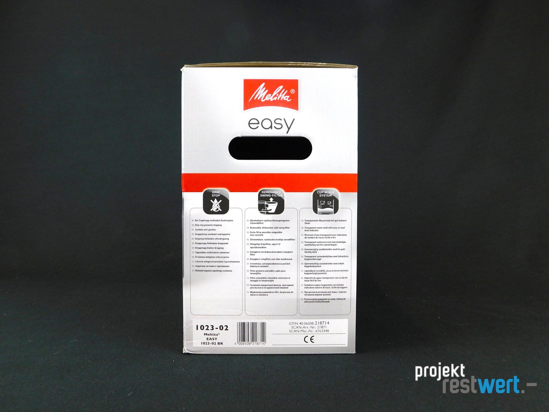 Melitta Kaffeemaschinen & Espressomaschinen: Filterkaffeemaschine easy von MELITTA – Neu (gemäss Beschreibung) aus Bülach von restwert_buelach 3