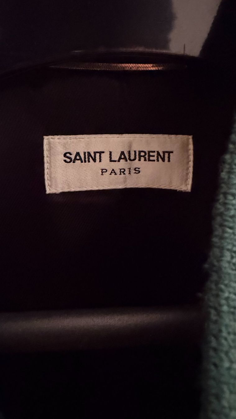 Saint Laurent Giacche: Teddy Saint Laurent vert – Usato da Genève venduto da tan_h6b8 2