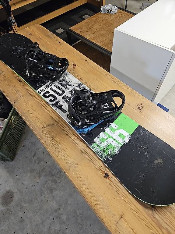 Salomon Board: Snowboard Salomon Surface 150 cm inkl. Bindung + Tasche – Usato da Buch b. Märwil venduto da bul_gzl2