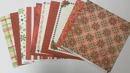 Christmas Bastel Paper -20 Blätter Christmas 2