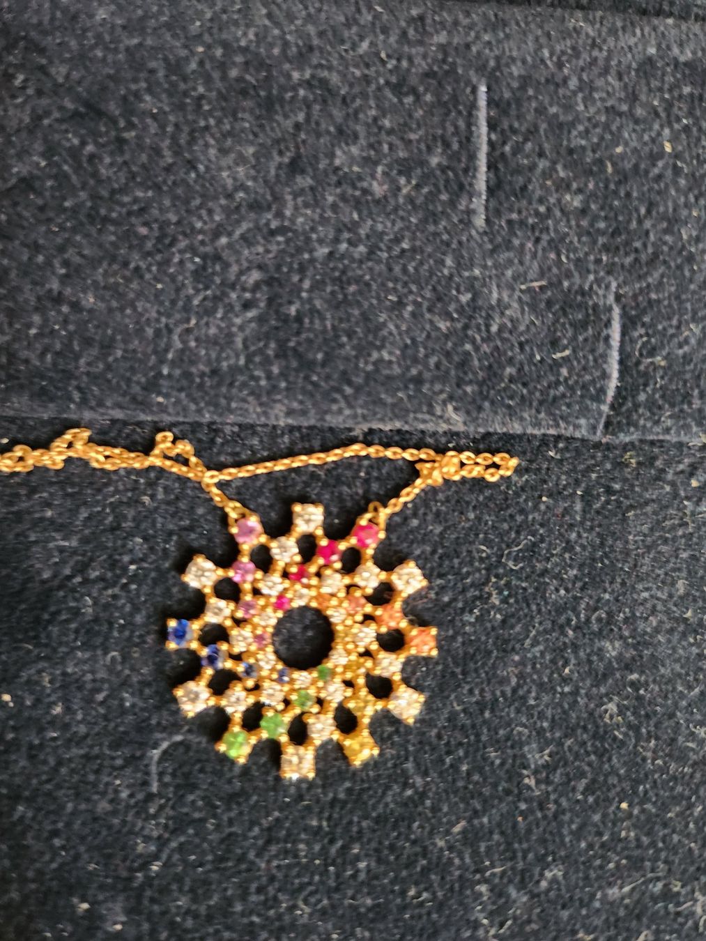 Bucherer Ciondoli: Collier " Bucherer " , 18k Gelbgold. – Usato da Dietikon venduto da Oxana01 2