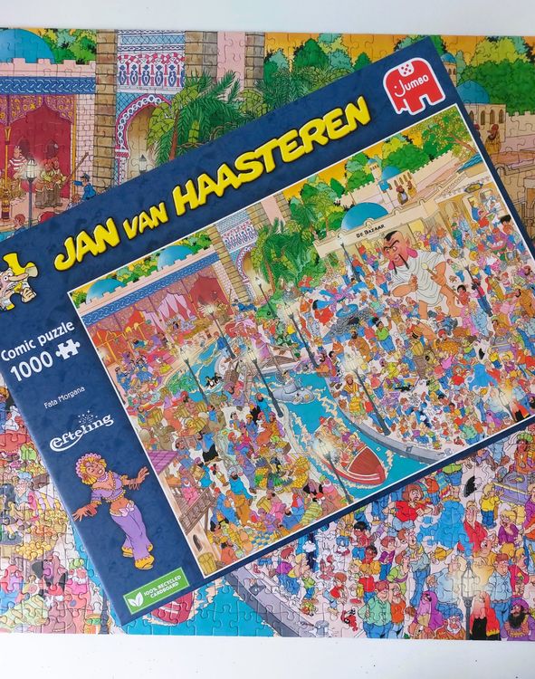 Jan Van Haasteren Puzzle Sandskulpturen – 1000 Teile Für Erwachsene, Aus Recyceltem Karton