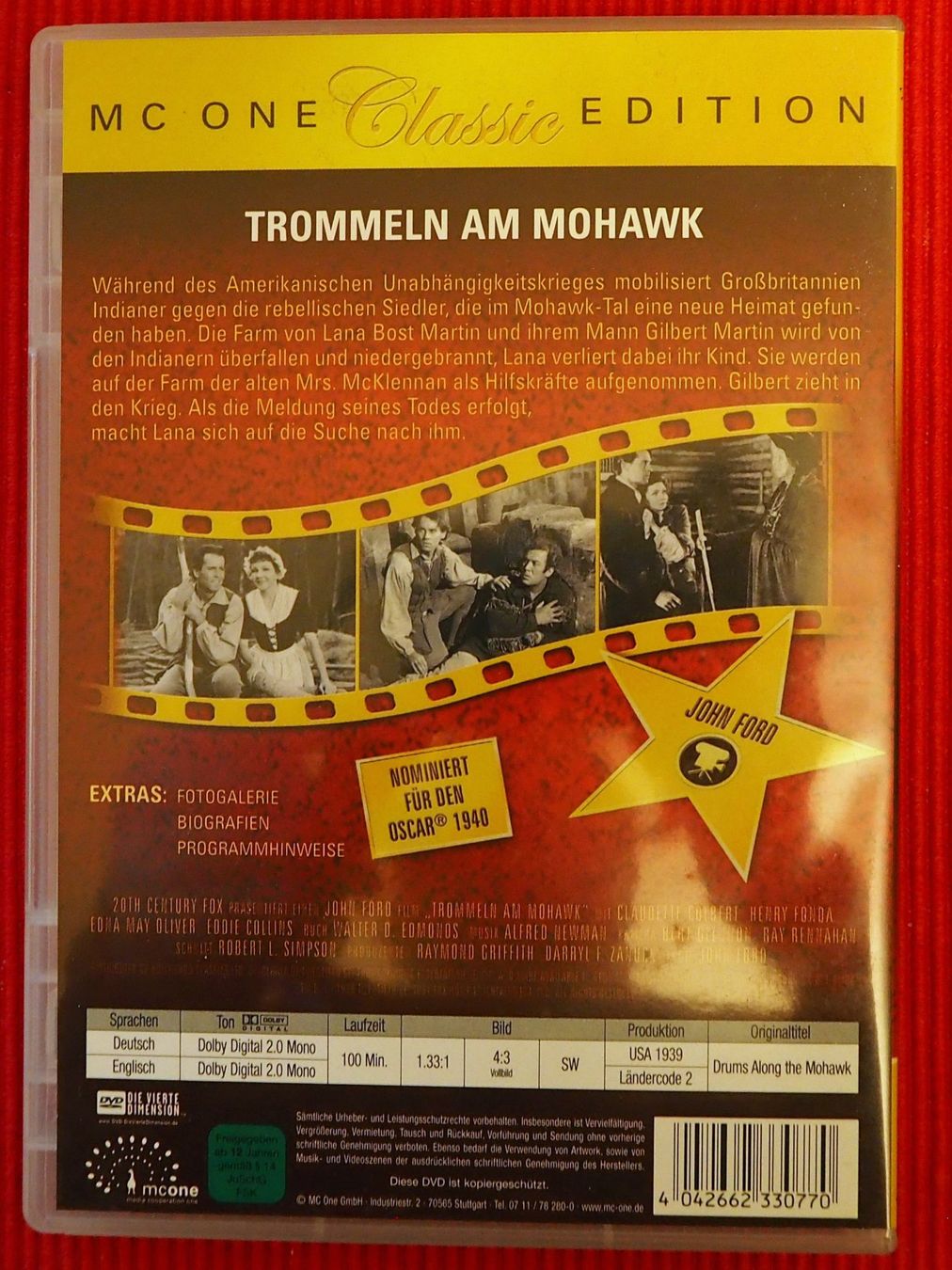 Tutti i DVDs: Trommeln am Mohawk /  Henry Fonda – Usato da Chur venduto da big_5zx8 1