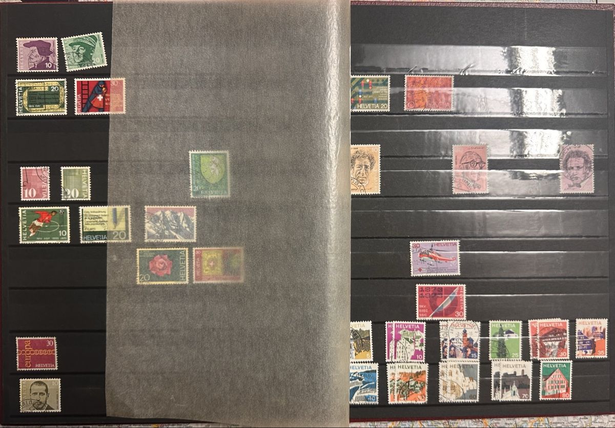 Tous les timbres: Markenalbum Schweiz – D'occasion à Toffen par Bazzolino 6