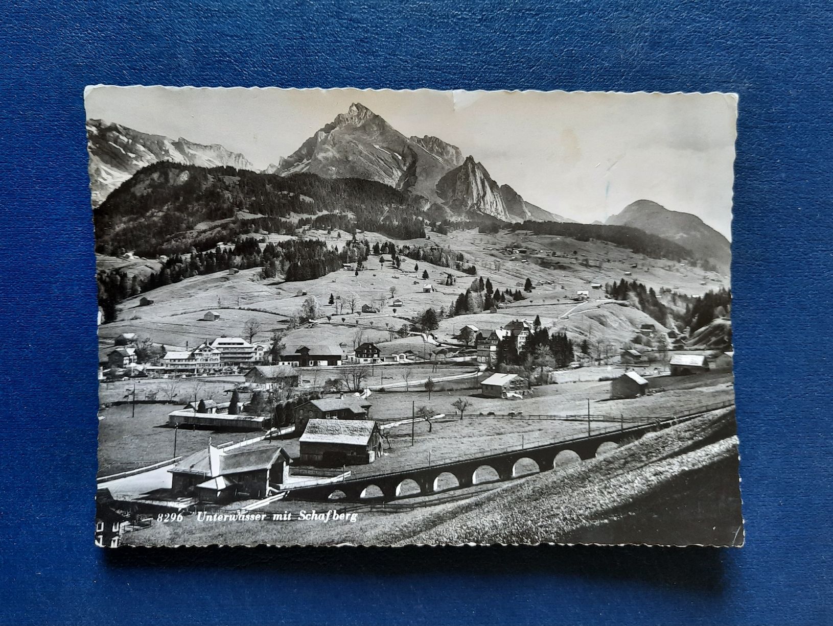 Cartoline postali: Ansichtskarte Unterwasser, gest. 1951 – Usato da Marly venduto da neu-adlerauge65