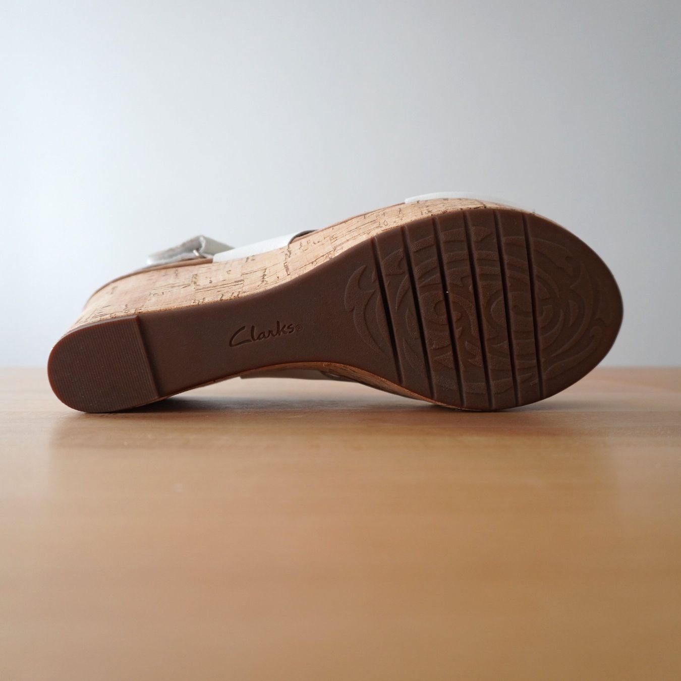 Clarks Damenschuhe: Keilsandale Clarks, weiss, Grösse 42 – Gebraucht aus Olten von HerGoodPieces 6