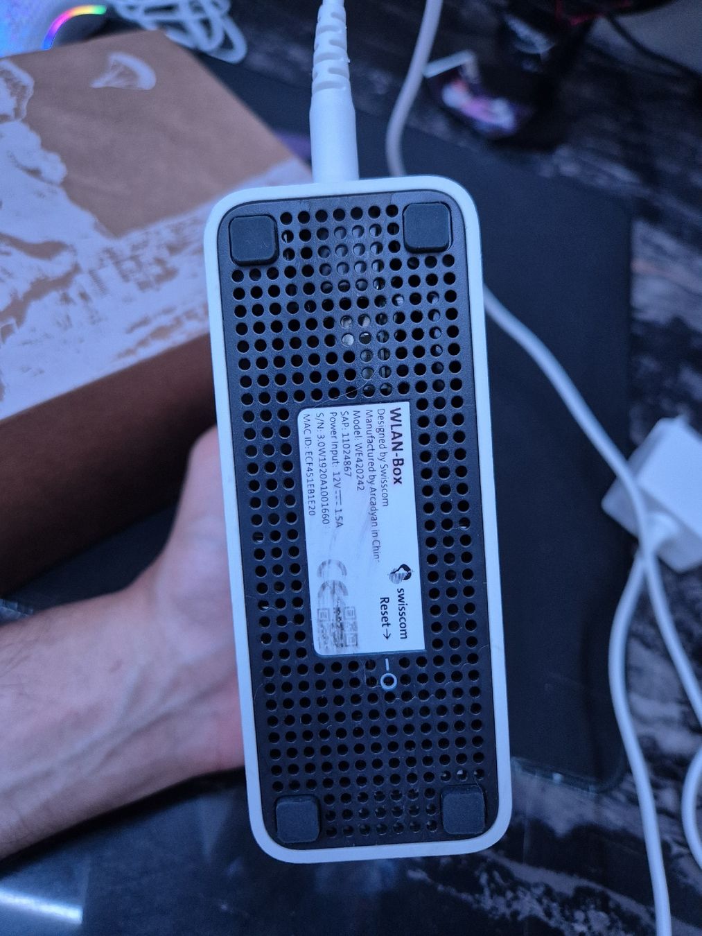 Swisscom Wlan: WLAN Box Swisscom – Gebraucht aus Niederhasli von Ale-94 2