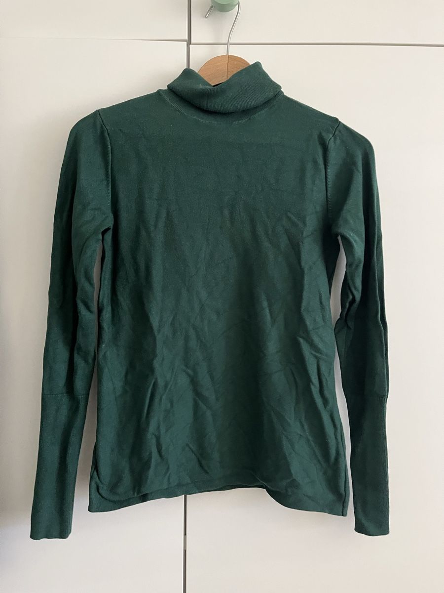 Maglioni & Felpe: Green Turtleneck Top – Usato da Zürich venduto da ali_celi