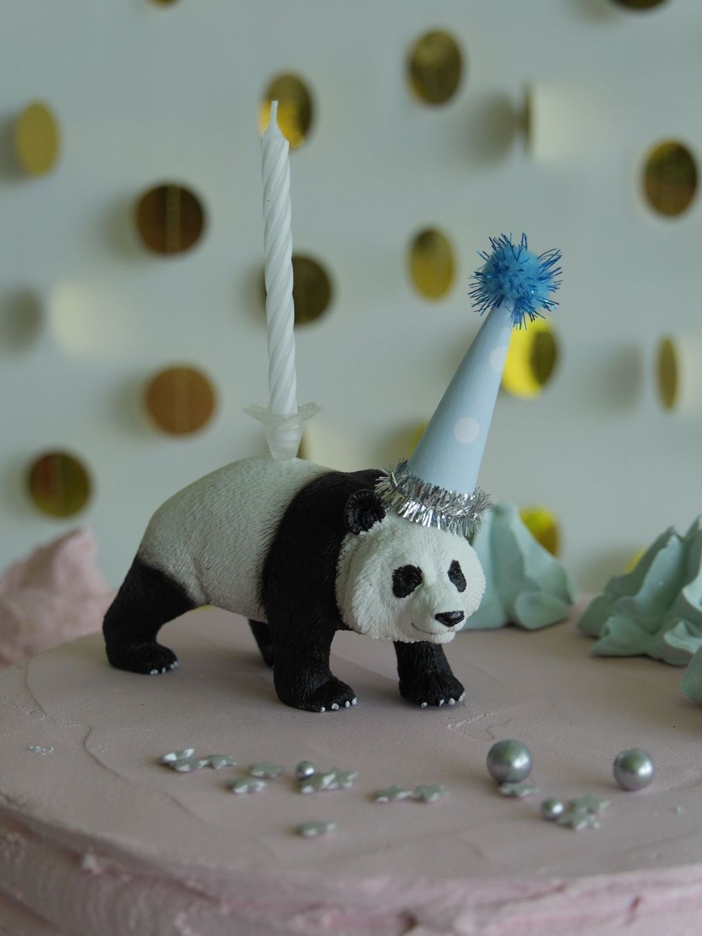 Portacandele: Geburtstagskerze SCHLEICH Panda – Nuovo e nell'imballaggio originale da Zollikofen venduto da poppala