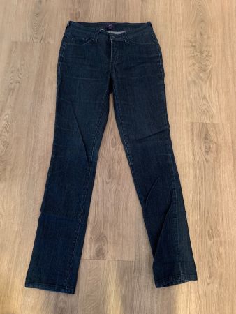 NYDJ Jeans Hose Glitzersteine Gr. XS / 32