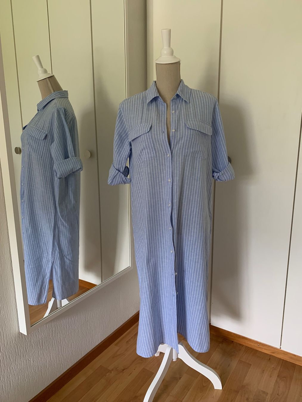 H&M Vestiti: Robe chemise lin et coton taille 34 – Nuovo (secondo la descrizione) da Gland venduto da TallyEva
