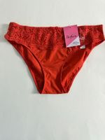 BESTFORM, Spitzen-Slip, Grösse 36-38, Farbe Orange