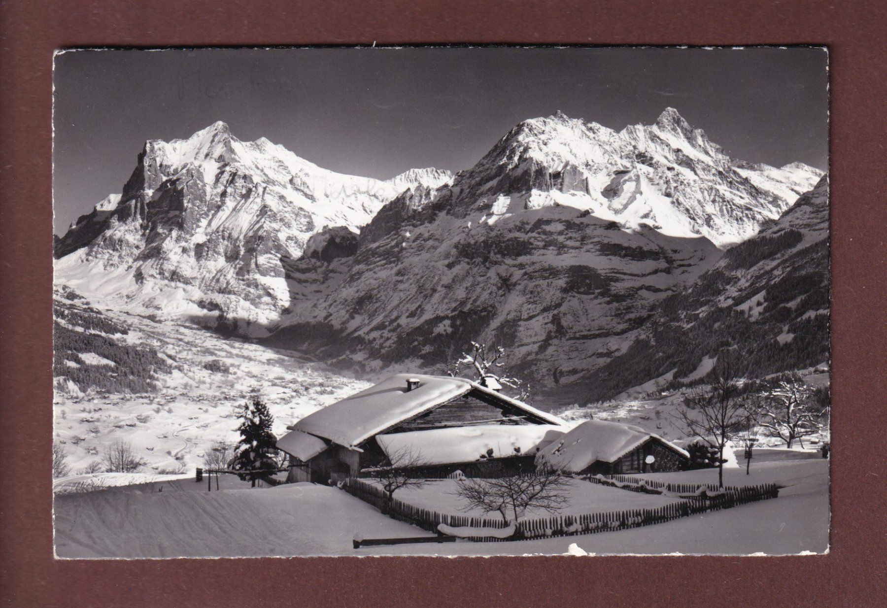 Ansichtskarten: Bei GRINDELWALD - 1961 – Gebraucht aus Pully von nicecards-shop