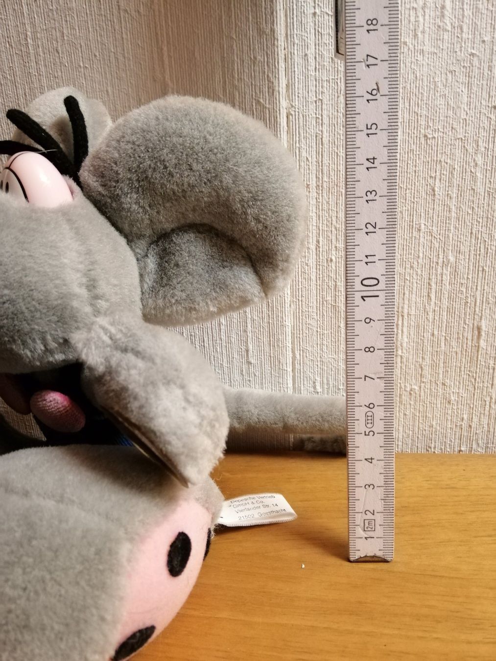Statuette: Kuscheltier "Diddl" mit Saugnäpfen vintage – Usato da Villmergen venduto da MONCHHICHI 2