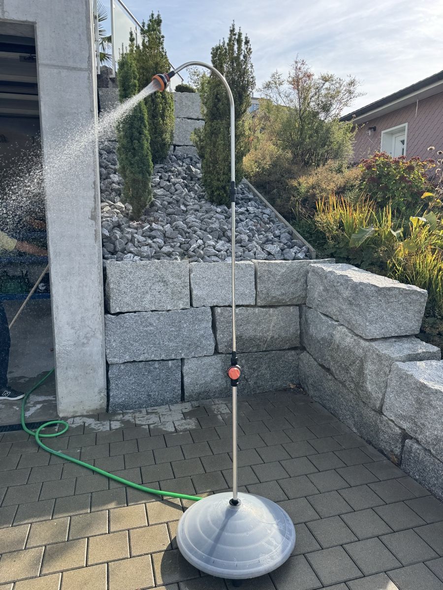 Docce: Gartendusche mit Standfuss gebrauchter Zustand – Usato da Rorschacherberg venduto da Kueck72