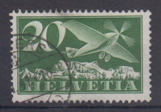 Tutti i francobolli: Poste aérienne n°4y  oblitéré 75.-- – Usato da Boécourt venduto da Denteles66