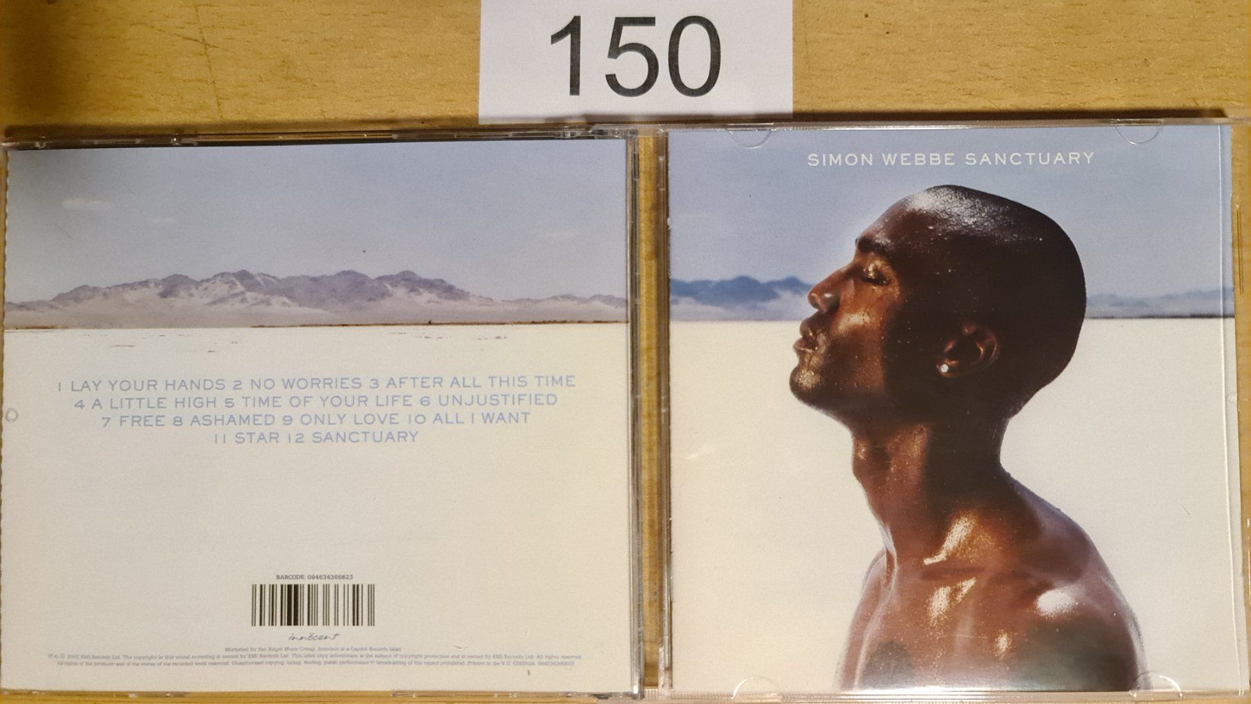 CD: Simon Webbe - Sanctuary CD – Usato da Dintikon venduto da Vexi