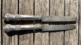 Antike 800er Silber Obstmesser Frankreich