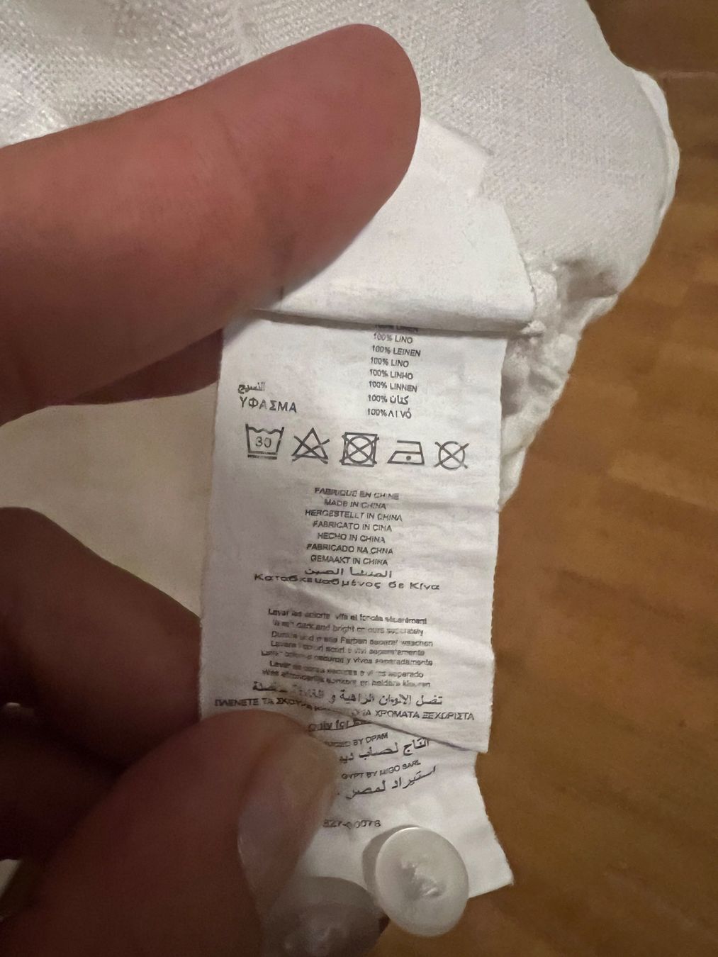 Hemden, T-Shirts & Polos: 100% Leinenhemd Gr 92/98 – Gebraucht aus Sissach von sHeeiLa01 1