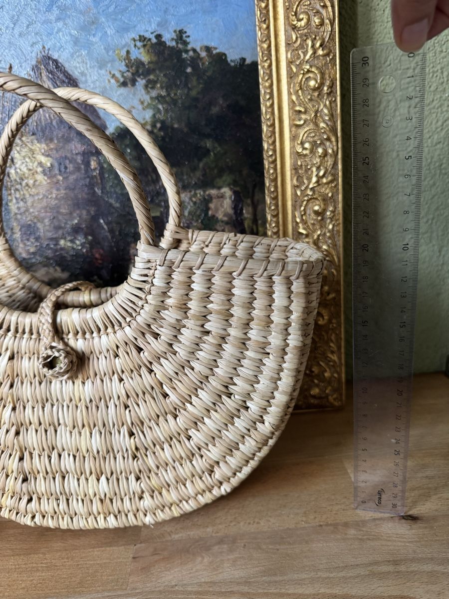 Borse da donna: Peruvian Junco Handbag - Natural Woven Summer Bag Chic! – Nuovo (secondo la descrizione) da Zürich venduto da olalinda 3