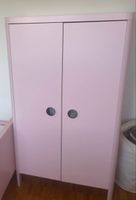 IKEA BUSUNGE Kinderkleiderschrank Rosa 80x52x139 cm