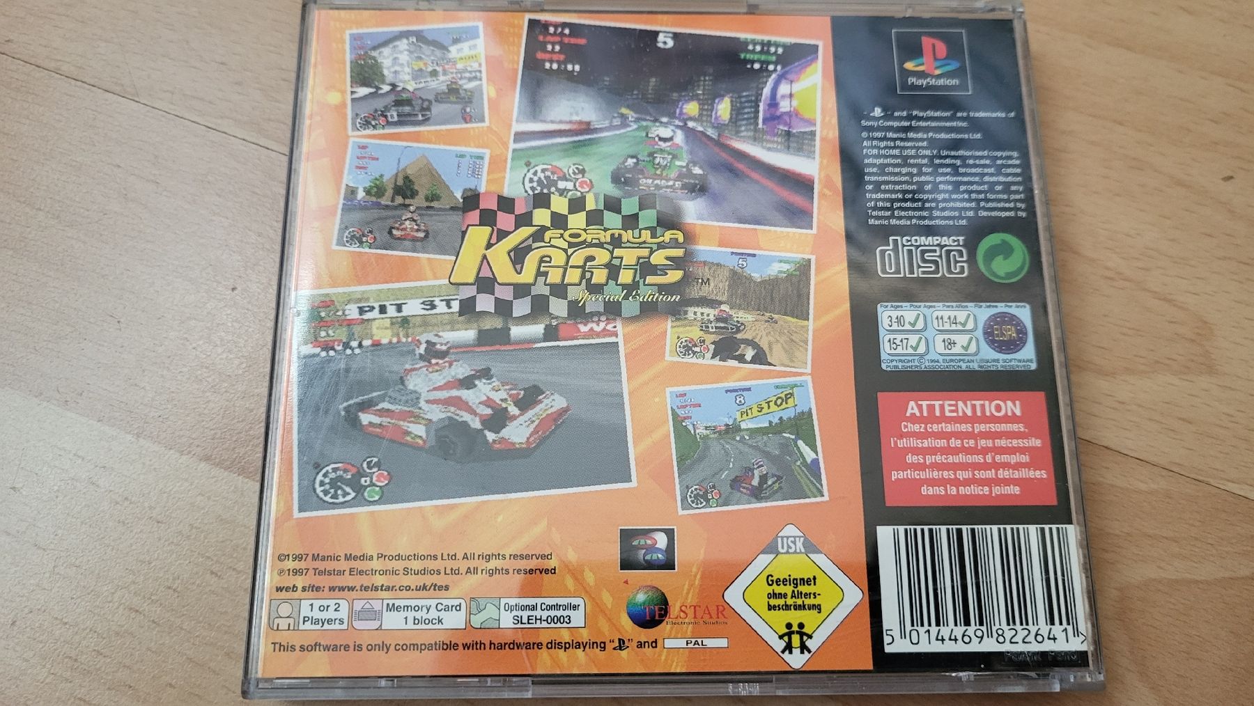 Giochi: Formula Karts Spec.Edition / Playstation 1 Spiel – Usato da Biel/Bienne venduto da Retrohr 2
