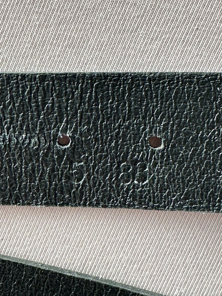 Marc Cain Cinture: MARCCAIN Gürtel Leder 5/88 silber/schwarz – Nuovo (secondo la descrizione) da Rüti ZH venduto da alfaromeo96 6