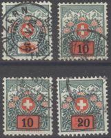Nachporto 38 - 41 , schön gestempelt