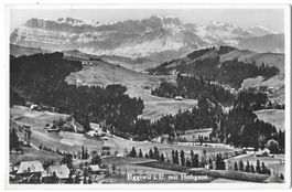 Eggiwil i. E. Gesamtansicht mit Hohgant
