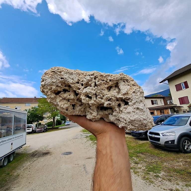 Minerali & Pietre curative: Tuffstein Dekoration Naturstein Tuff – Usato da Niederwil SO venduto da Eldinel 4